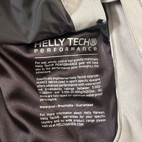 Helly Hansen Winter Coat/Ski Coat XS Cloud Grey - Picture 4 of 11